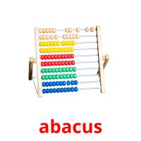 abacus picture flashcards