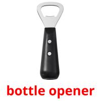 bottle opener picture flashcards