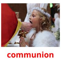 communion picture flashcards