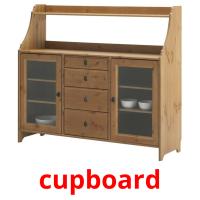 cupboard picture flashcards