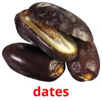 dates picture flashcards