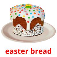 easter bread picture flashcards