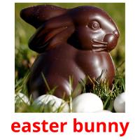 easter bunny picture flashcards