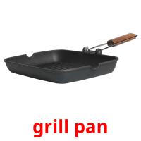 grill pan picture flashcards