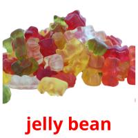 jelly bean picture flashcards