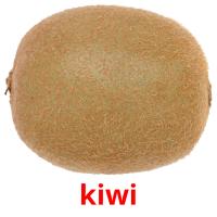 kiwi picture flashcards