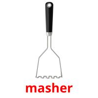 masher picture flashcards