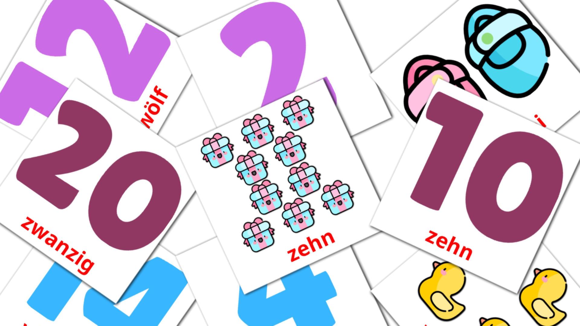 Mathematik Vocabulário em alemão Flashcards