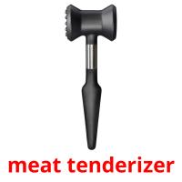 meat tenderizer picture flashcards