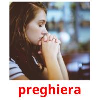preghiera flashcards illustrate