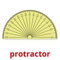 protractor picture flashcards