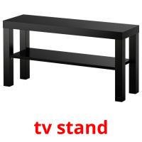 tv stand picture flashcards
